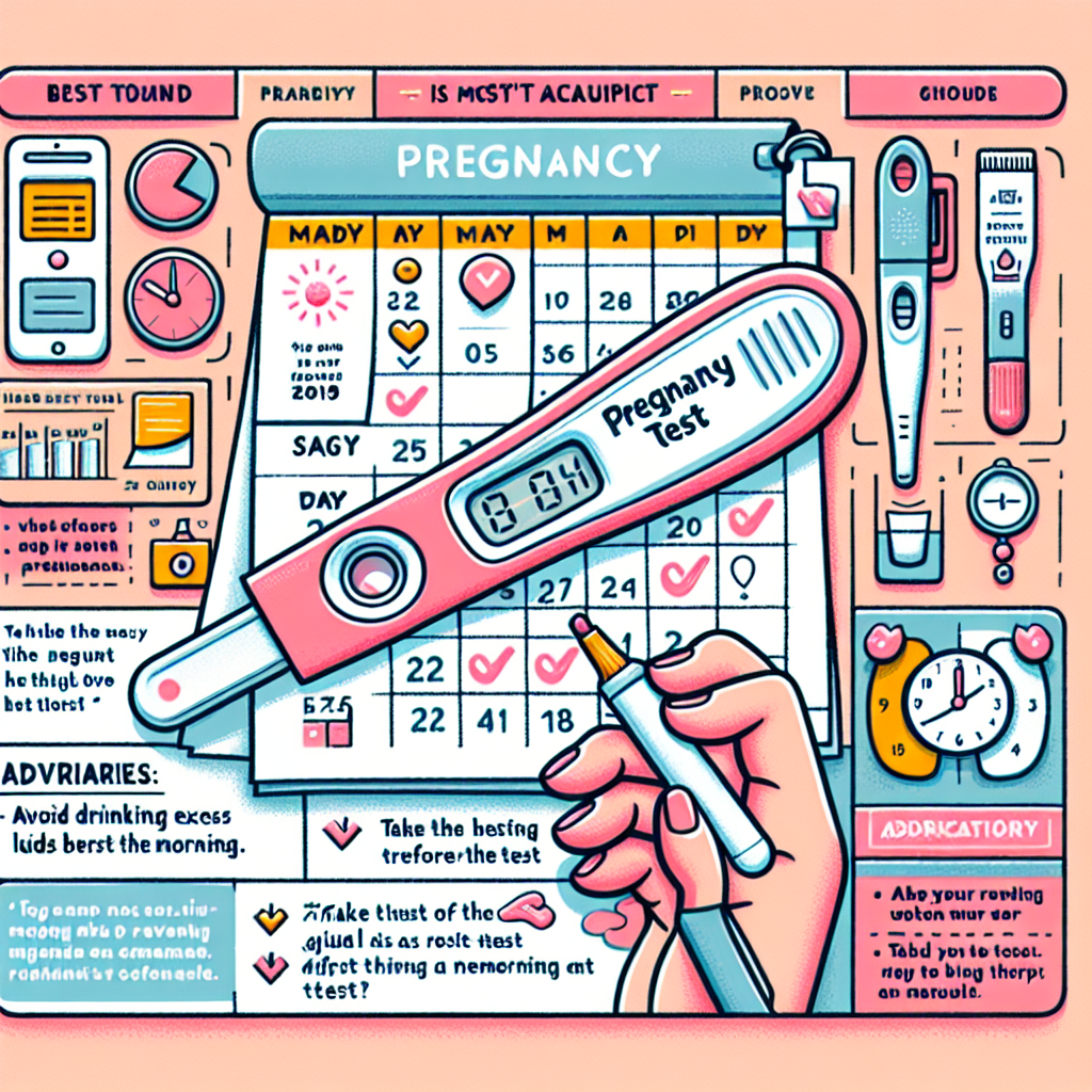 Wondering when to take a pregnancy test for accurate results? Learn about the best time to test and tips for getting the most reliable outcome.